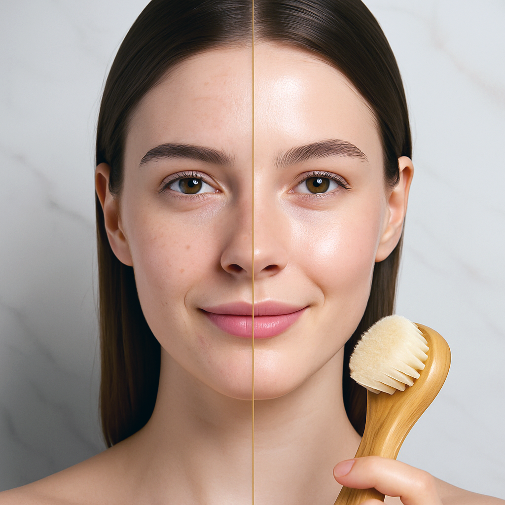 NOVAA SkinEase Bamboo Brush